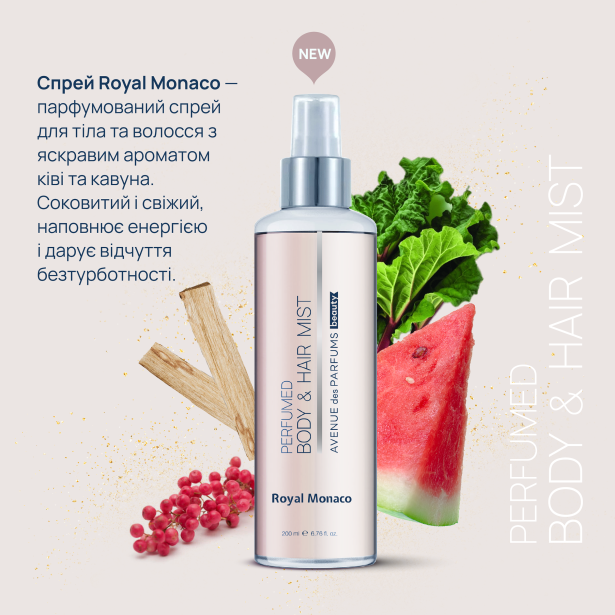 Парфумований спрей для тіла Royal Monaco